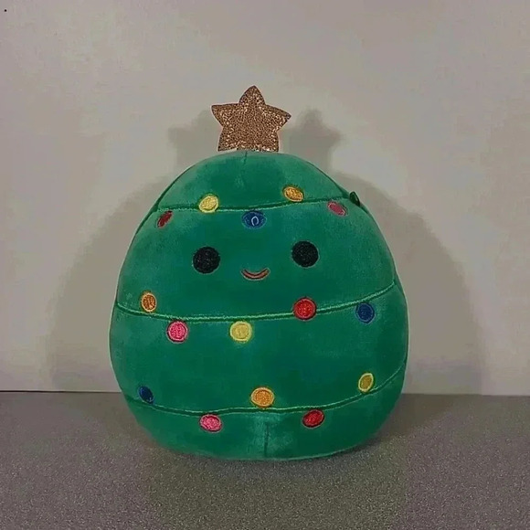 Squishmallow CAROL Christmas Tree Lights Star 4” Mini Plush - Picture 1 of 3